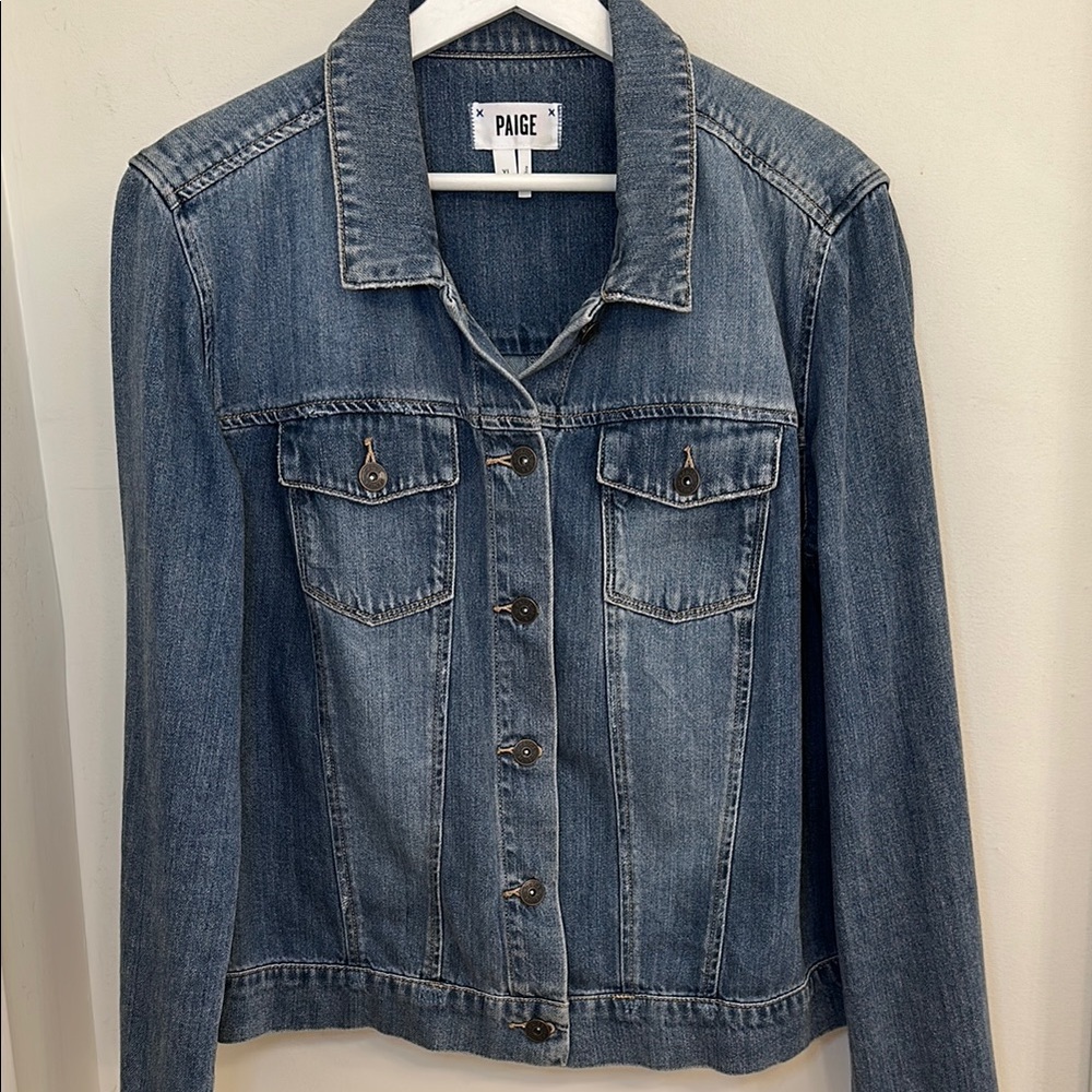 Paige Blue Denim Jacket